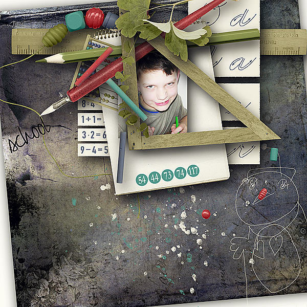 First Day Of School ~ 6-Pack plus FWP {by DitaB Designs}