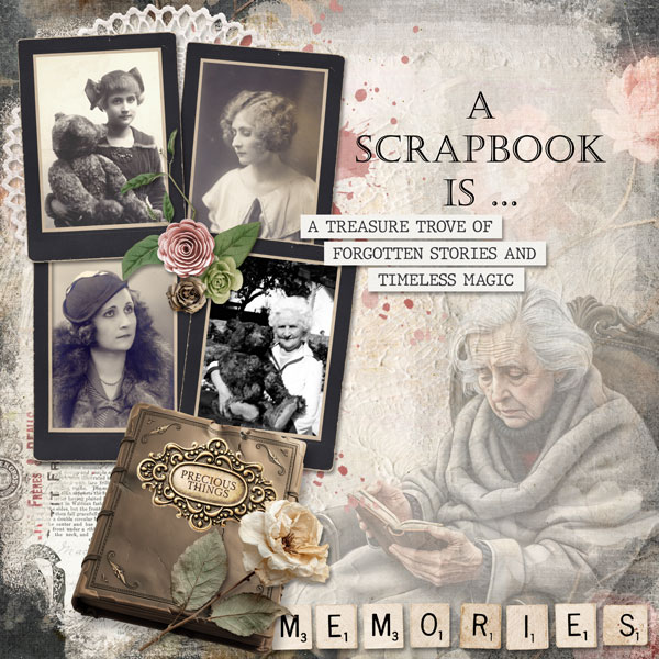 Grandma's attic - Scrapbooking