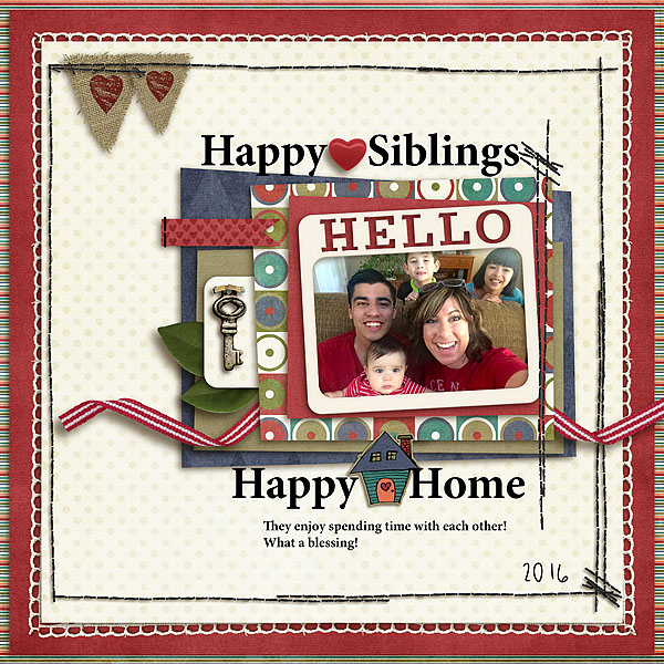 Happy Siblings