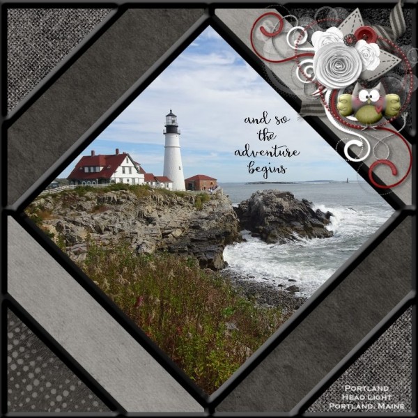 Portland Head Light in Maine