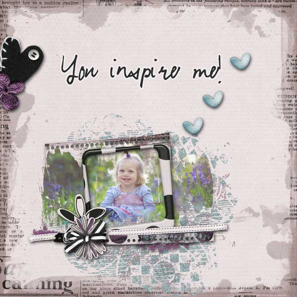 You inspire me
