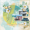 Scrap Easy Templates 36 Scrapbook Page by Norma