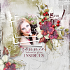 August Memories collection: layout by Beth