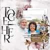 Simple Together collection: layout by Karen