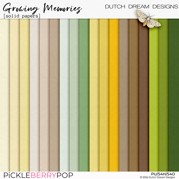 Growing Memories - Solid Papers