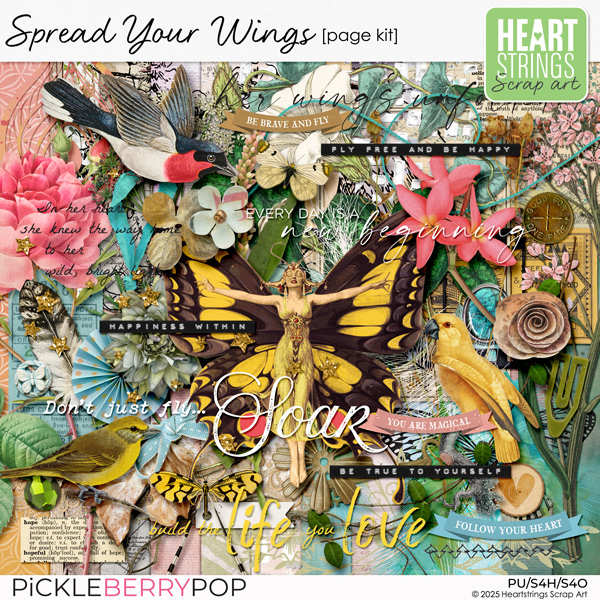 Spread Your Wings Page Kit