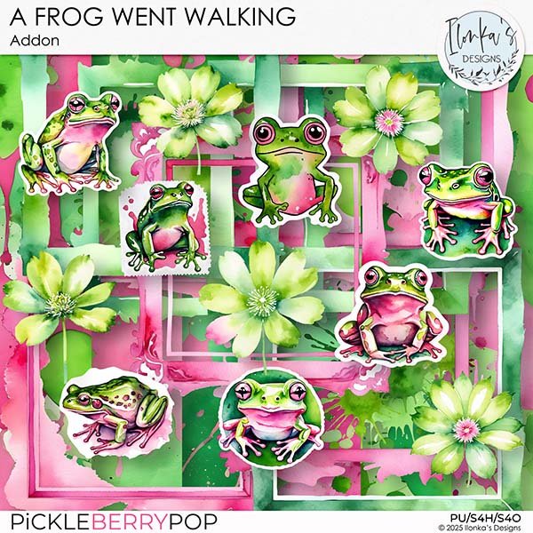 A Frog Went Walking Addon by Ilonka's Designs