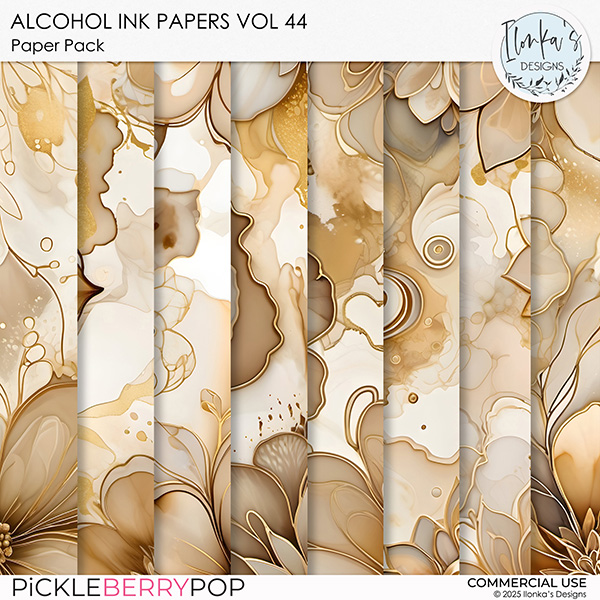 CU Alcohol Ink Papers Vol 44 by Ilonka's Designs CU Alcohol Ink Papers Vol 44 by Ilonka's Designs