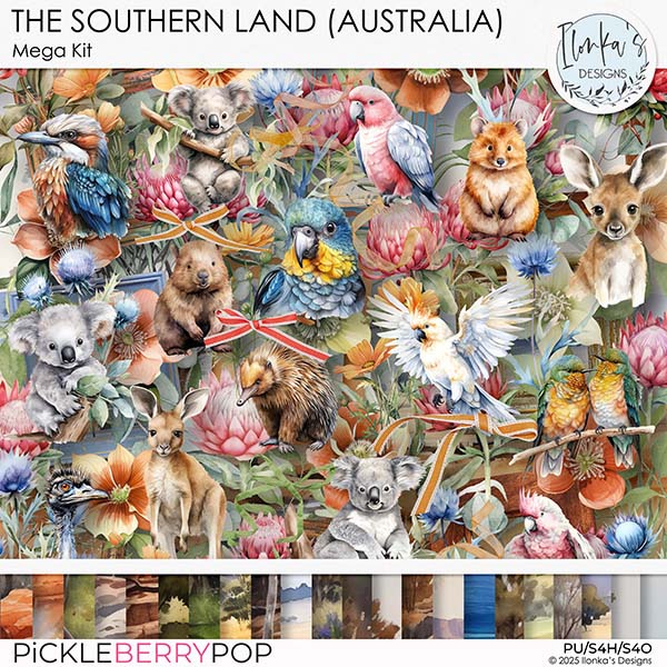 The Southern Land Mega Kit by Ilonka's Designs