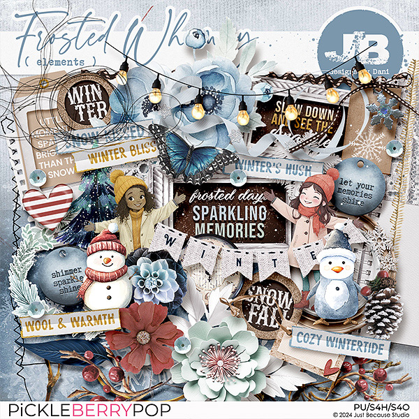 Frosted Whimsy Elements by JB Studio