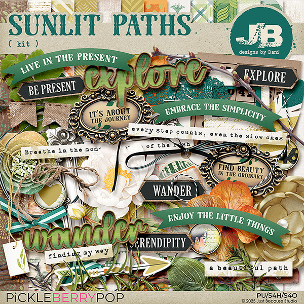 Sunlit Paths Kit by JB Studio