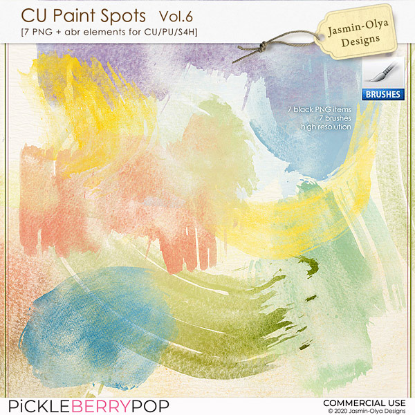 CU Paint Spots Vol.6 (Jasmin-Olya Designs)