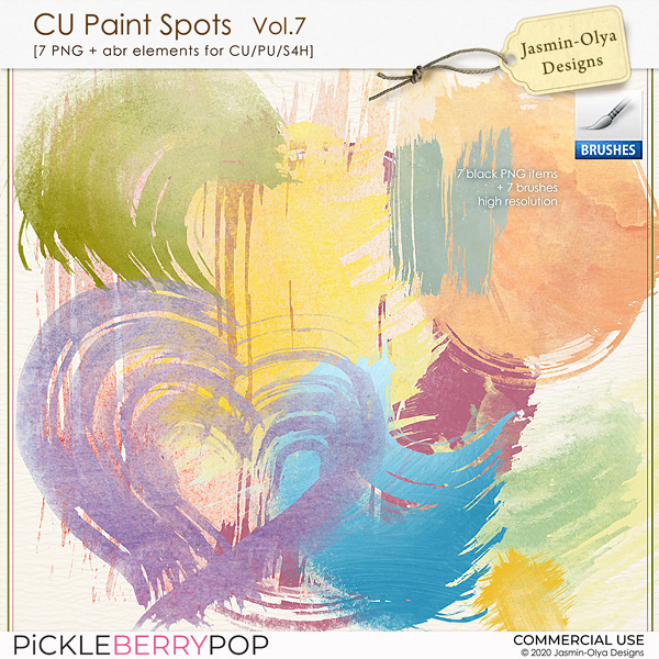 CU Paint Spots Vol.7 (Jasmin-Olya Designs)