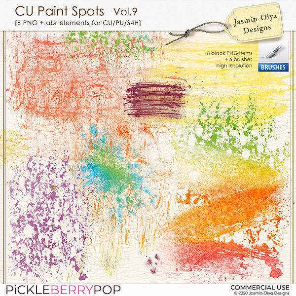 CU Paint Spots Vol.9 (Jasmin-Olya Designs)