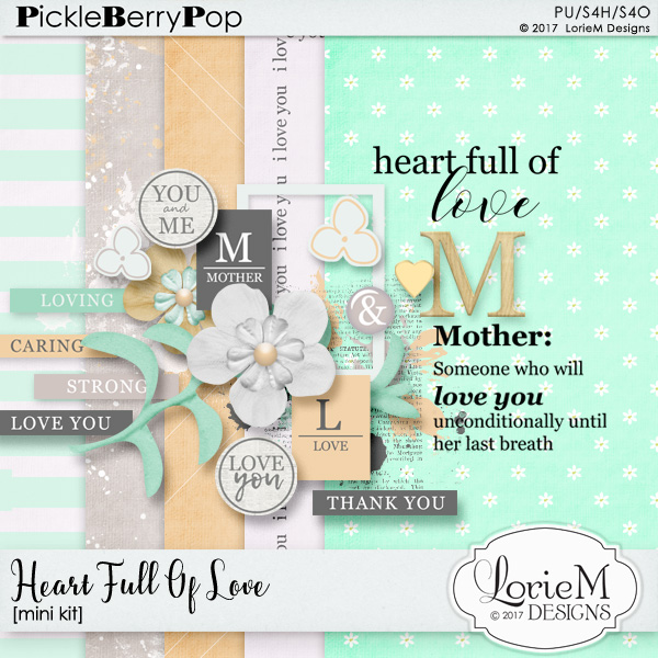 Heart Full Of Love Mini Kit