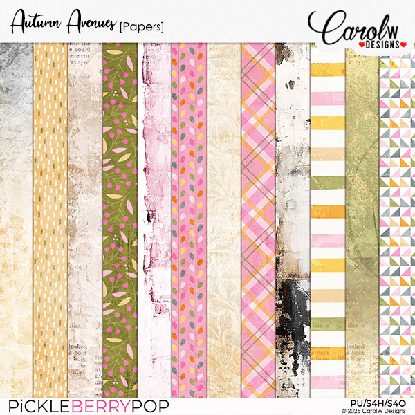 Autumn Avenues-Papers