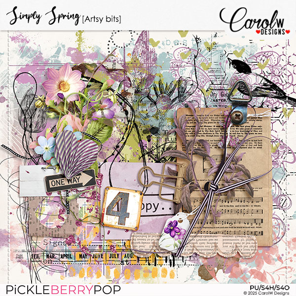 Simply Spring-Artsy bits