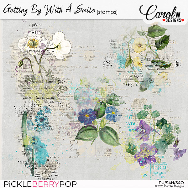 Getting By With A Smile-Stamp