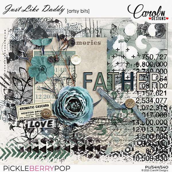 Just Like Daddy-Artsy bits