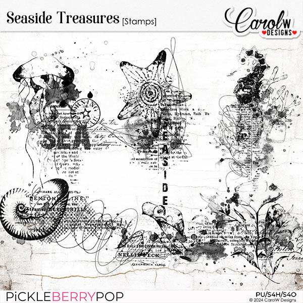 Seaside Treasures-Stamps