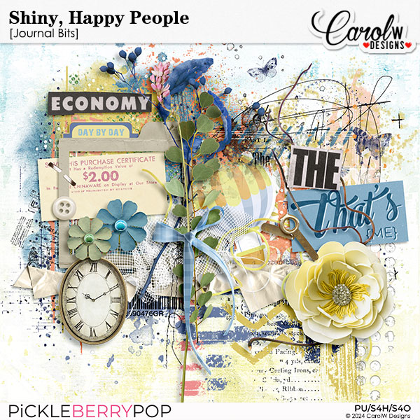 Shiny, Happy People-Journal Bits