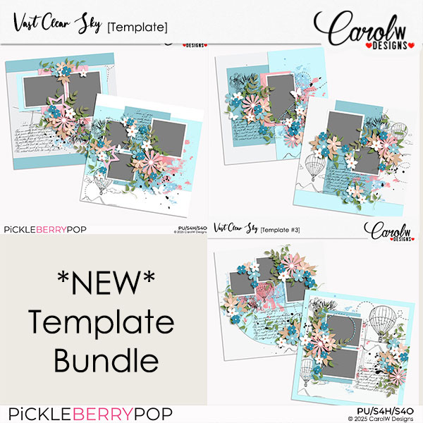 Vast Clear Sky-Template Bundle