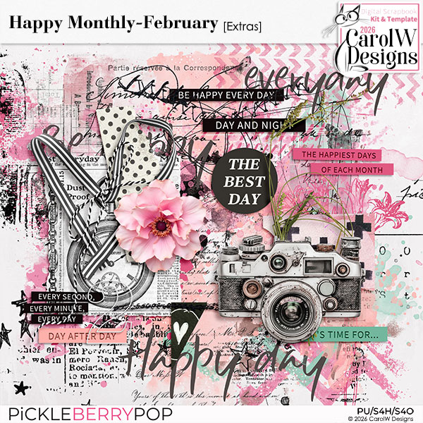 Happy Monthly-{February} Extras