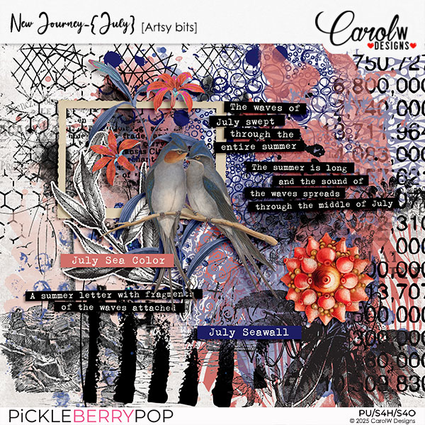 New Journey-{July}-Artsy bits