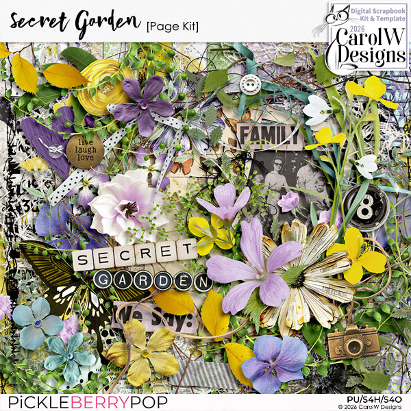 Secret Garden-Page Kit