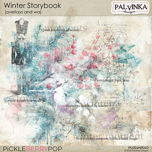 Winter Storybook Overlays and WA