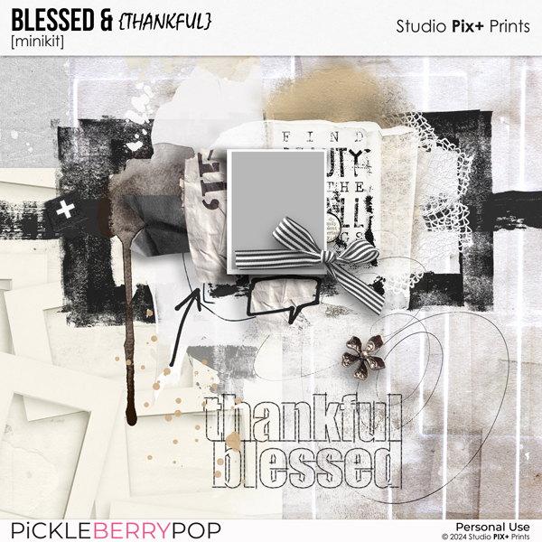 Blessed And Thankful - minikit