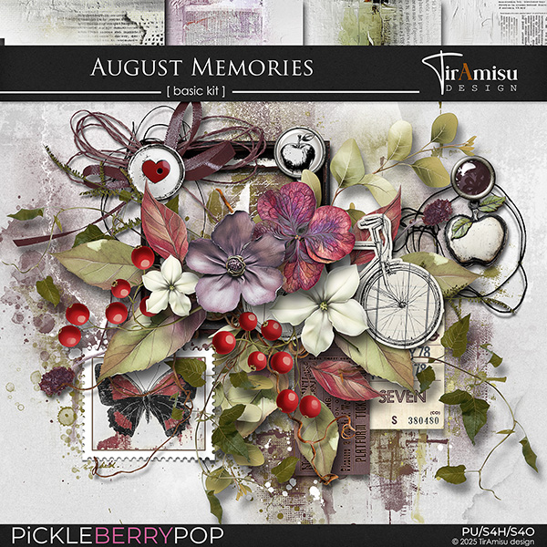 August Memories ~ Basic Kit by TirAmisu design 