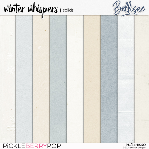 WINTER WHISPERS | solids by Bellisae