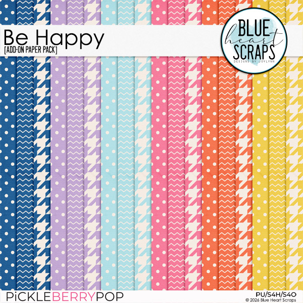 Be Happy Add On Paper Pack