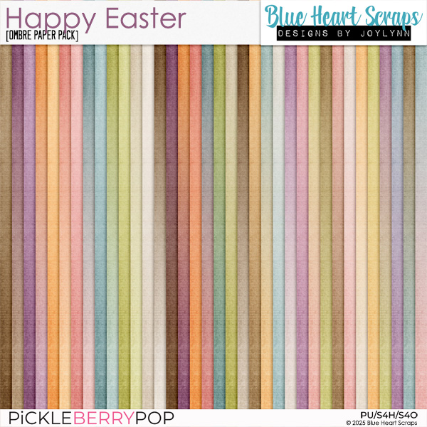 Happy Easter Ombre Paper Pack