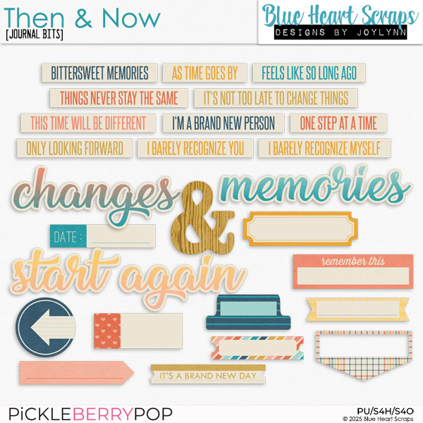 Then And Now Journal Bits