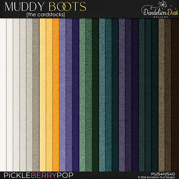 Muddy Boots: Cardstocks
