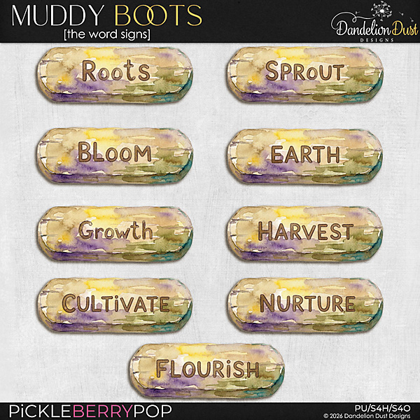 Muddy Boots: Signs