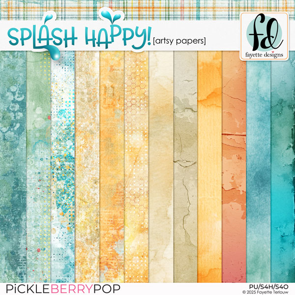 Splash Happy: Artsy Papers