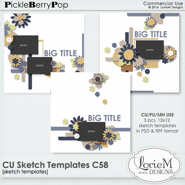 CU Sketch Templates Collection 58