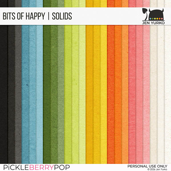 Bits of Happy | Solids