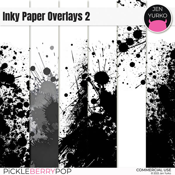 CU Inky Paper Overlays 2