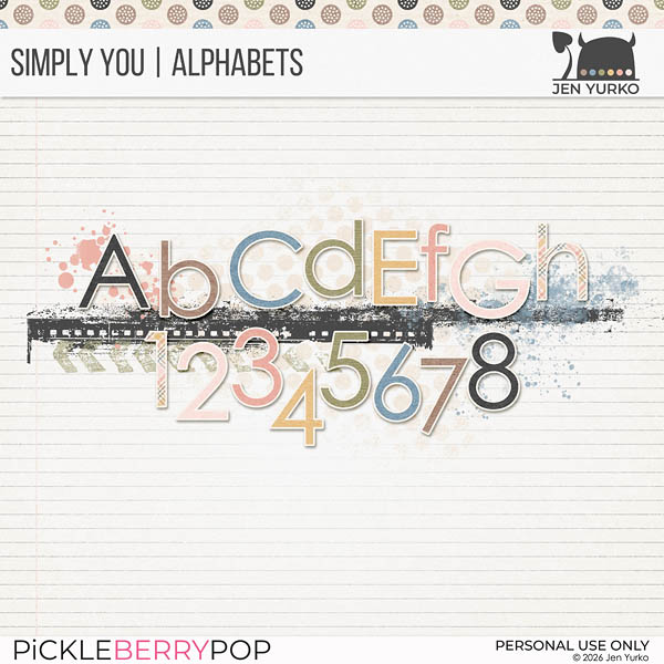 Simply You | Essentials | Alphabets
