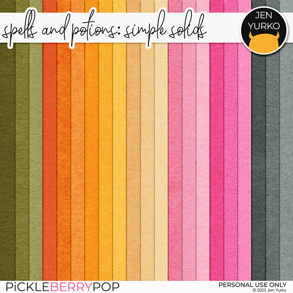 Spells and Potions: Simple Solids