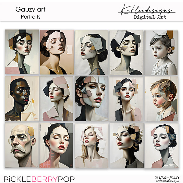 Gauzy Art Portraits