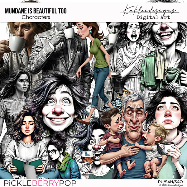 Mundane is beautiful too-Characters
