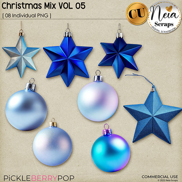 Christmas Mix VOL5 - CU - by Neia Scraps