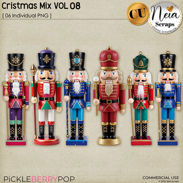 Christmas Mix VOL8 - CU - by Neia Scraps