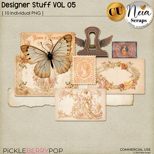 Designer Stuff - VOL 05 - CU - by Neia Scraps