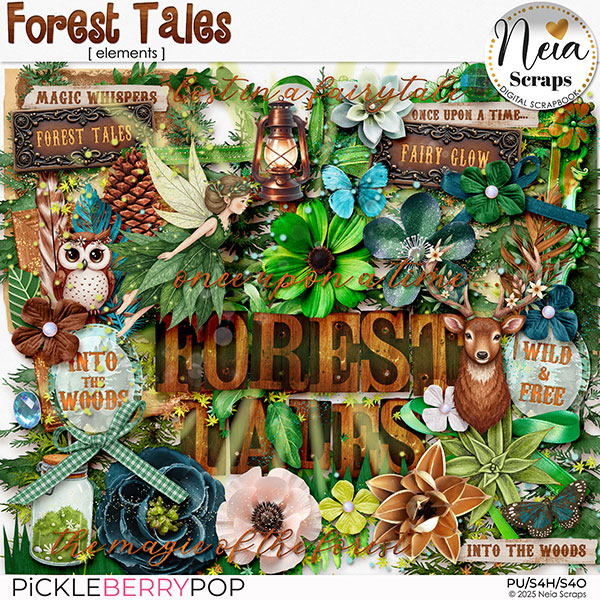 Forest Tales - Elements - by Neia Scraps